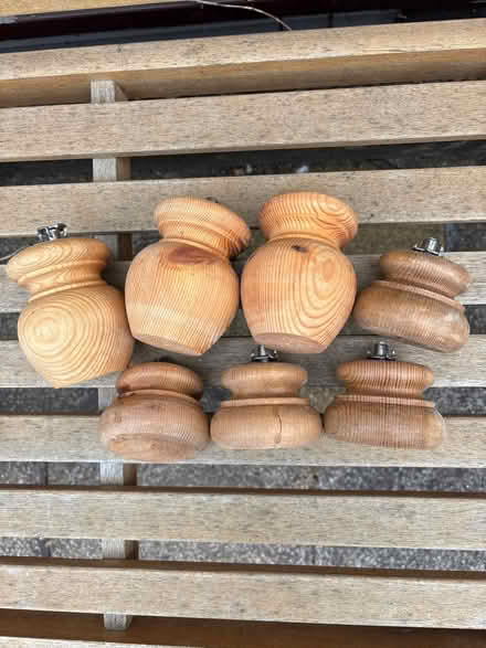 Photo of free Wooden table/ chair feet (Alvaston DE24) #1