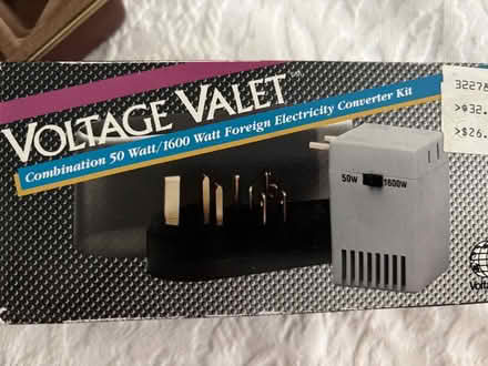 Photo of free Int’l voltage converters (Willow Glen) #2