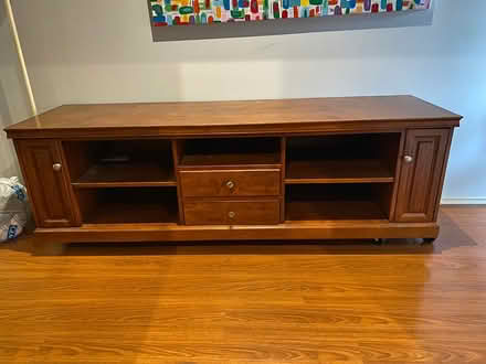Photo of free Timber tv cabinet (Diamond Creek) #1