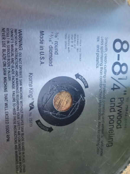 Photo of free Saw blades (Cupertino) #1