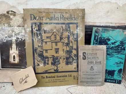 Photo of free Antique wartime suitcase + contents (Loddon) #4