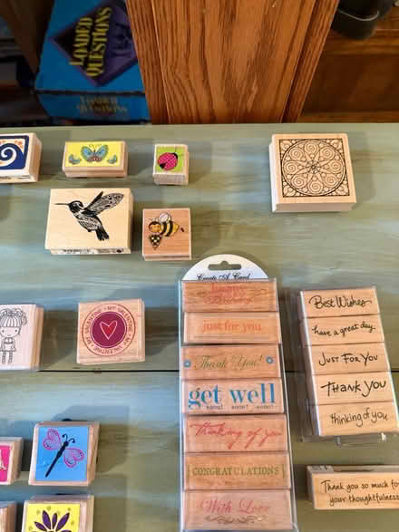 Photo of free Rubber Stamps - Some Never Used (Near 11 and Woodward) #4
