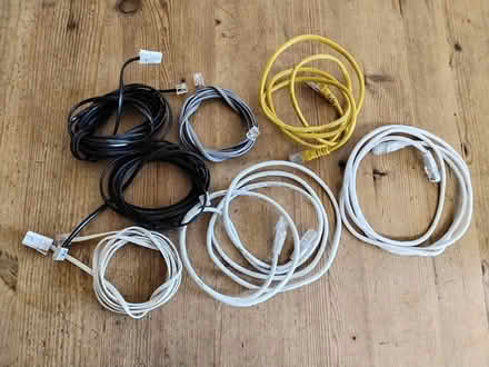 Photo of free Ethanet & telephone cables (Welwyn AL6) #1