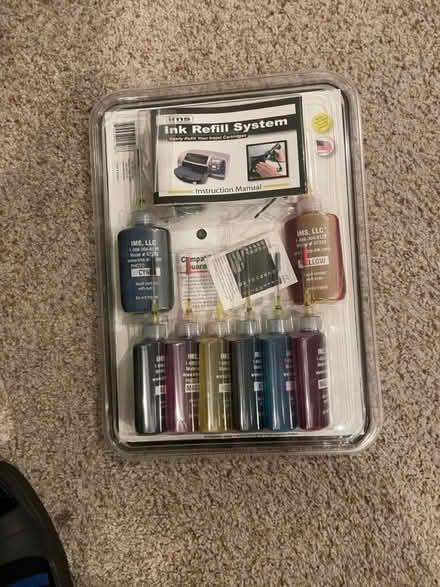 Photo of free Printer cartridge refill kit (Campbell near Pruneyard Center) #2