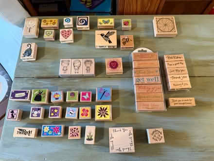 Photo of free Rubber Stamps - Some Never Used (Near 11 and Woodward) #1