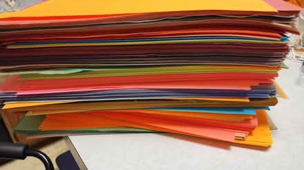Photo of free construction paper (Allen) #1