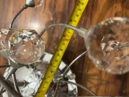 Photo of free Ceiling light (crystal) (Glasgow, Sighthill G21) #3