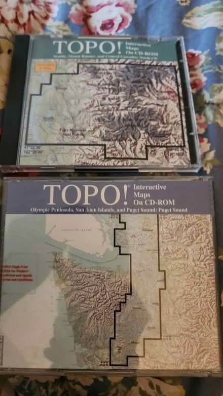 Photo of free TOPO CDs for Puget Sound & Oly penn (Wedgwood, Seattle, WA, US) #1