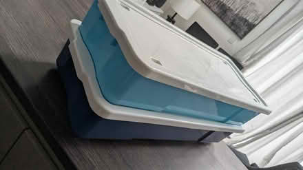 Photo of free Two Storage Plastic Boxes (DA11) #1