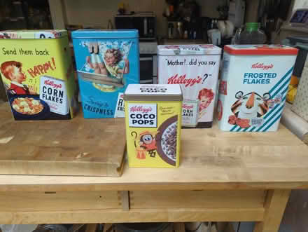 Photo of free Vintage breakfast cereal container (CT1) #1