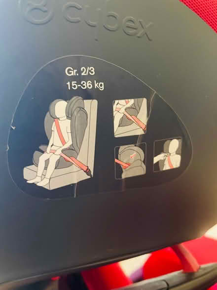 Photo of free Cybex Pallas M-Fix SL Child's Car Seat 9-36kg (Eyam S32) #4