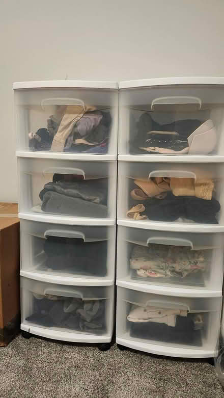Photo of free 4Drawer Rolling Plastic StorageCart (Downtown New Rochelle) #1