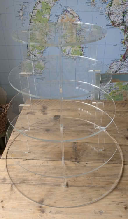 Photo of free Large Perspex cake stand (Ormiston EH35) #1