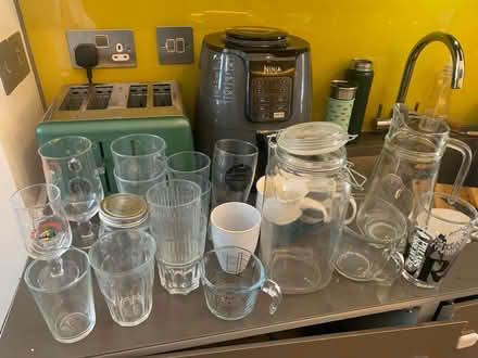 Photo of free glasses, jars AND toaster 🍞 (South Hackney) #1