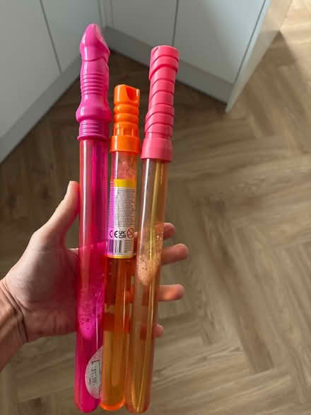 Photo of free Part used bubble wands (Oxenholme LA9) #1