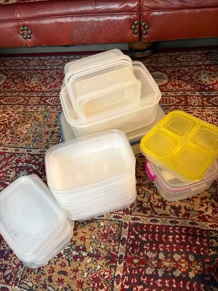 Photo of free Small, plastic storage boxes (Warminster BA12) #1