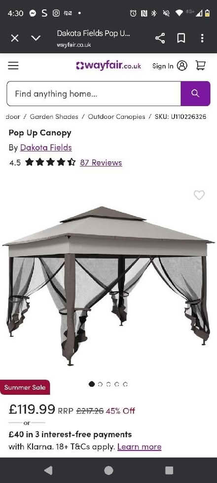 Photo of Gazebo (Parkdale WV3) #1