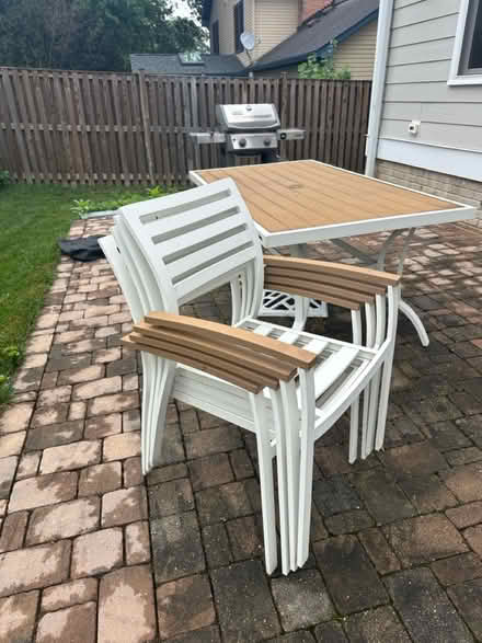 Photo of free Outdoor dining table (Falls Church, Va) #2