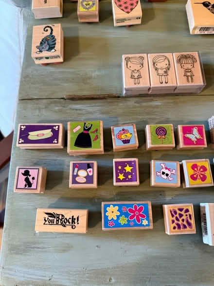 Photo of free Rubber Stamps - Some Never Used (Near 11 and Woodward) #3