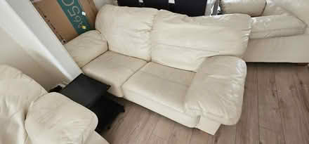 Photo of free Lazy comfy leather sofa set (Sutton SM1) #2