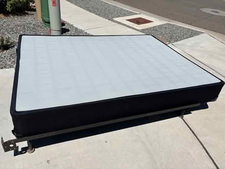 Photo of free Queen size box spring and frame (Westside near Unser and Ladera) #1