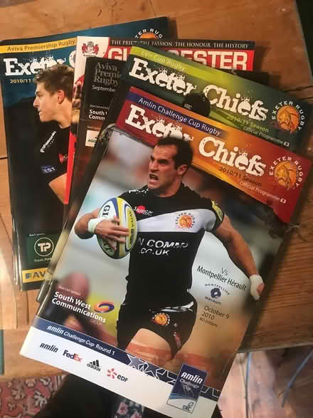 Photo of free Chiefs Programmes (Crediton) #1