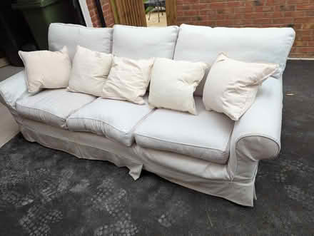 Photo of free Three seater sofa (Milton OX13) #1
