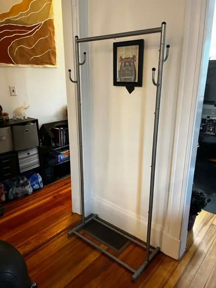 Photo of free Clothes rack (Medford - Valley St) #1