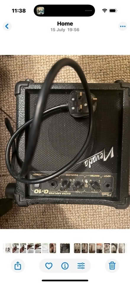 Photo of free Electric guitar amplifier (Gospel Oak NW5) #2