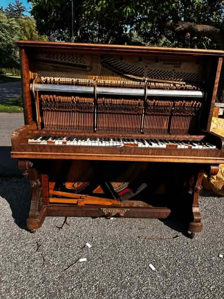 Photo of free Wooden Piano (Erindale park) #2