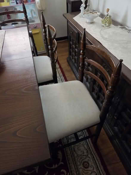 Photo of free Dining table with 6 chairs (Winter Gardens SS8) #3