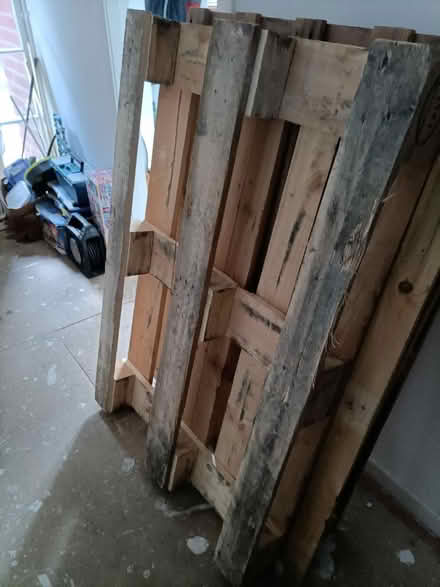 Photo of free Wood pallets x 2 plus 2 wood offcuts (Shawlands G41) #2