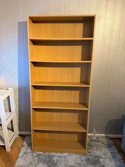 Photo of free Bookcase Oak Veneer (St James Village NE8) #1