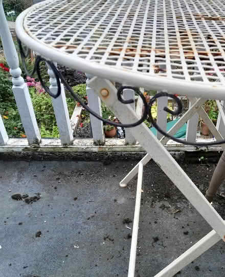 Photo of free Garden table and 2 chairs (TN34 1 BA) #2