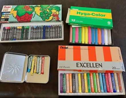 Photo of free Oil Pastels + Colored Chalks (Sunnyvale CA) #1
