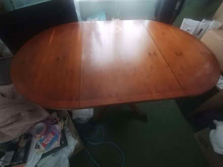 Photo of free Table + 2 chairs (Woodbridge IP12) #1
