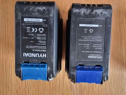 Photo of free Hyundai 4Ah Li-Ion batteries (North City NR3) #1