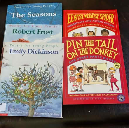 Photo of free Kid's Poetry books + Game Books (Sunnyvale CA) #1