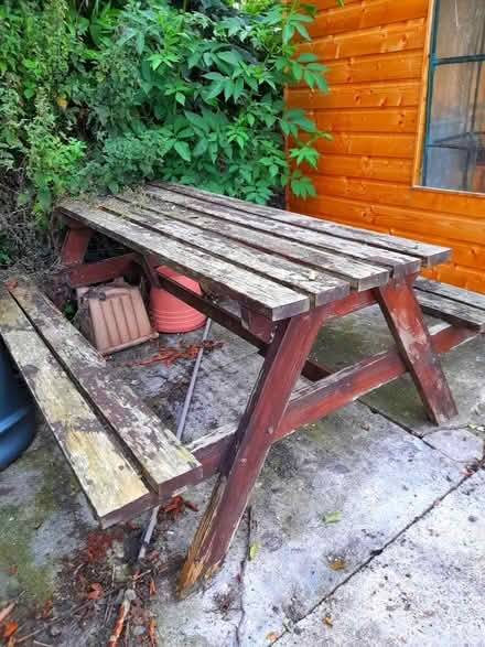 Photo of free Picnic table (Newmills KY12) #1