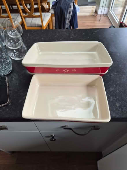 Photo of free Three Sainsburys baking dishes (Bengeo SG14) #2