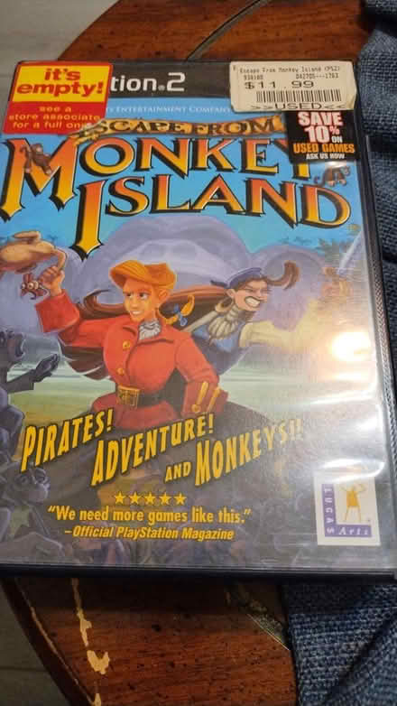 Photo of free Escape From Monkey Island (Allen) #1