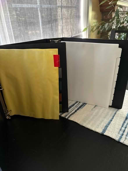 Photo of free 2 black binders (Highland Ave, RWC) #2