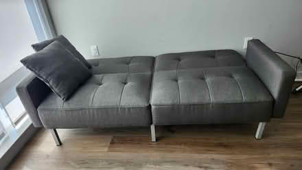 Photo of free Mod Convertible Folding Futon Sofa (Downtown New Rochelle) #2