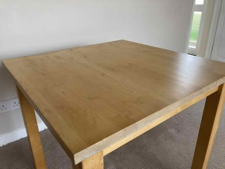 Photo of free Small wooden IKEA table (Fenstanton) #2
