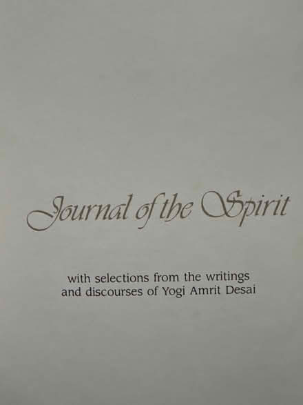 Photo of free Journal with yogic prompts (Ossining) #2