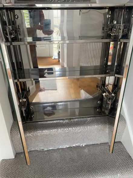 Photo of free Mirrored bathroom cabinet (Old Malden KT4) #2
