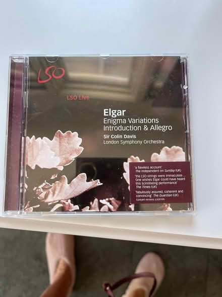 Photo of free CD Elgar Enigma Variations (Prospect and DeAnza) #1