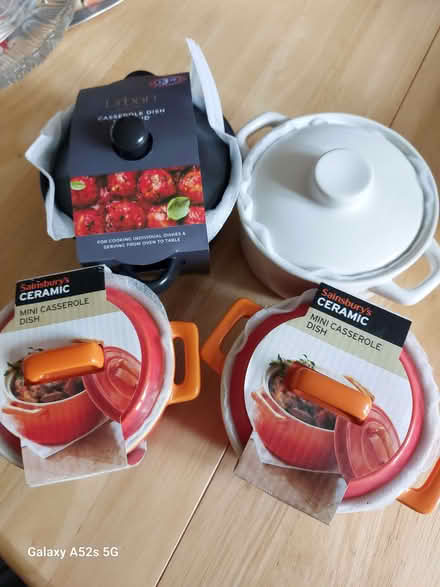 Photo of free Mini casserole dishes (Moseley Green WV10) #1