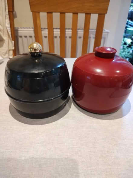 Photo of free Vintage ice buckets with lids 1960s/1970s? (Tilekiln TN38) #1