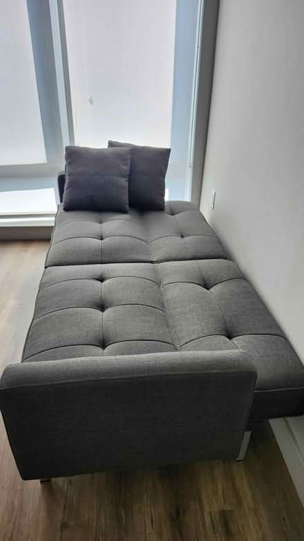 Photo of free Mod Convertible Folding Futon Sofa (Downtown New Rochelle) #1